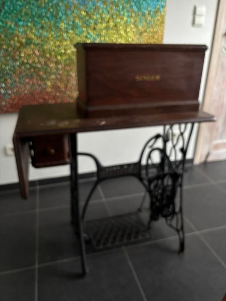 Naaimachine Singer, Antiek en Kunst, Ophalen