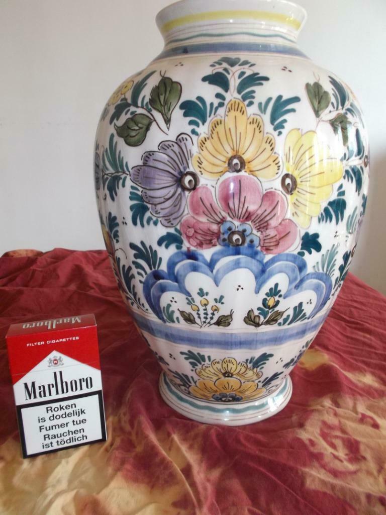 Vase commémoratif en Faïence de Delft., Antiquités & Art, Antiquités | Céramique & Poterie, Enlèvement ou Envoi