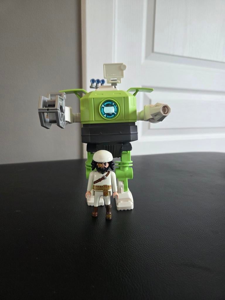 Robot Playmobil Robot Cleano, uit de animatieserie Super, Ophalen, Zo goed als nieuw