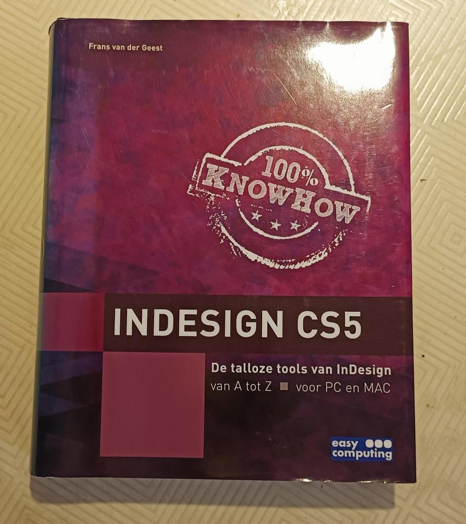 Indesign CS5 - De talloze tools - Frans van der Geest, Livres, Informatique & Ordinateur, Enlèvement ou Envoi, Neuf, Logiciel