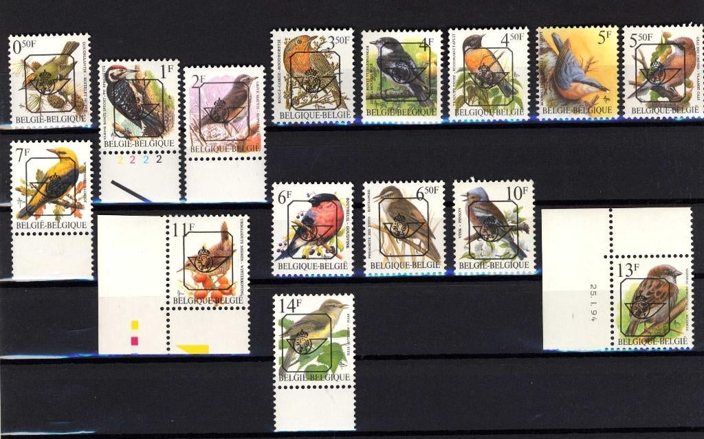 BELGIQUE AUTRES OISEAUX BUZIN MNH PRE, Envoi, Neuf