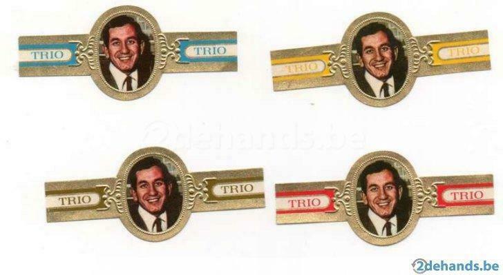 Bijzonder zeldzame reeks sigarenbandjes TRINI LOPEZ !!!, Verzenden, Nieuw, Sigarenbandjes