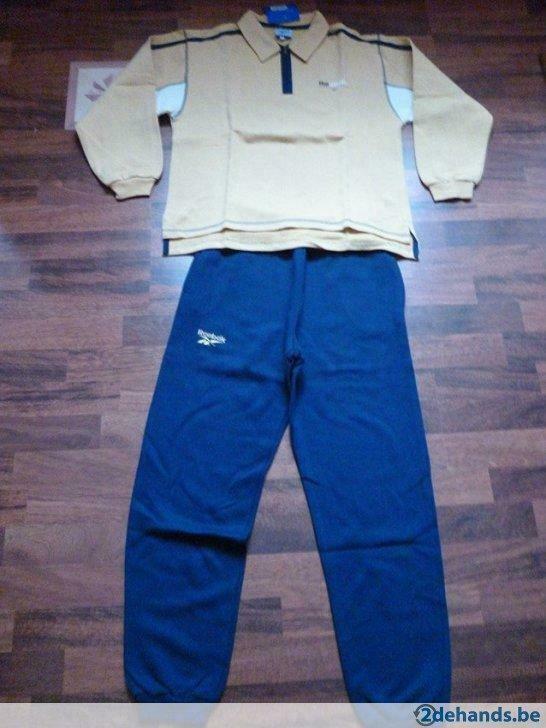 NIEUW Trainingspak REEBOK (broek+vest) 16j sweaterstof, Overige typen