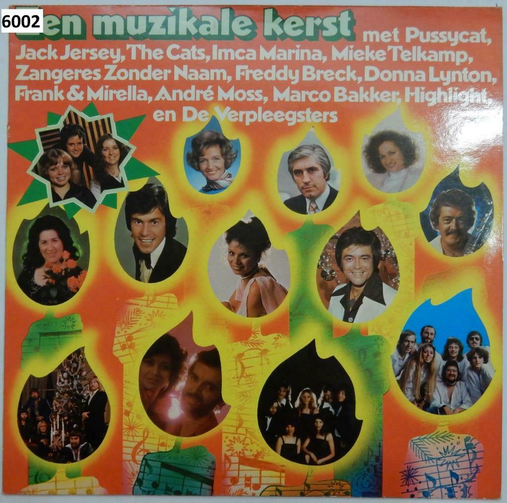 kn0501  : 19 kerstmuziek kerst liederen  op LP: nostalgie, Cd's en Dvd's, Ophalen of Verzenden, Zo goed als nieuw, 12 inch, Overige genres