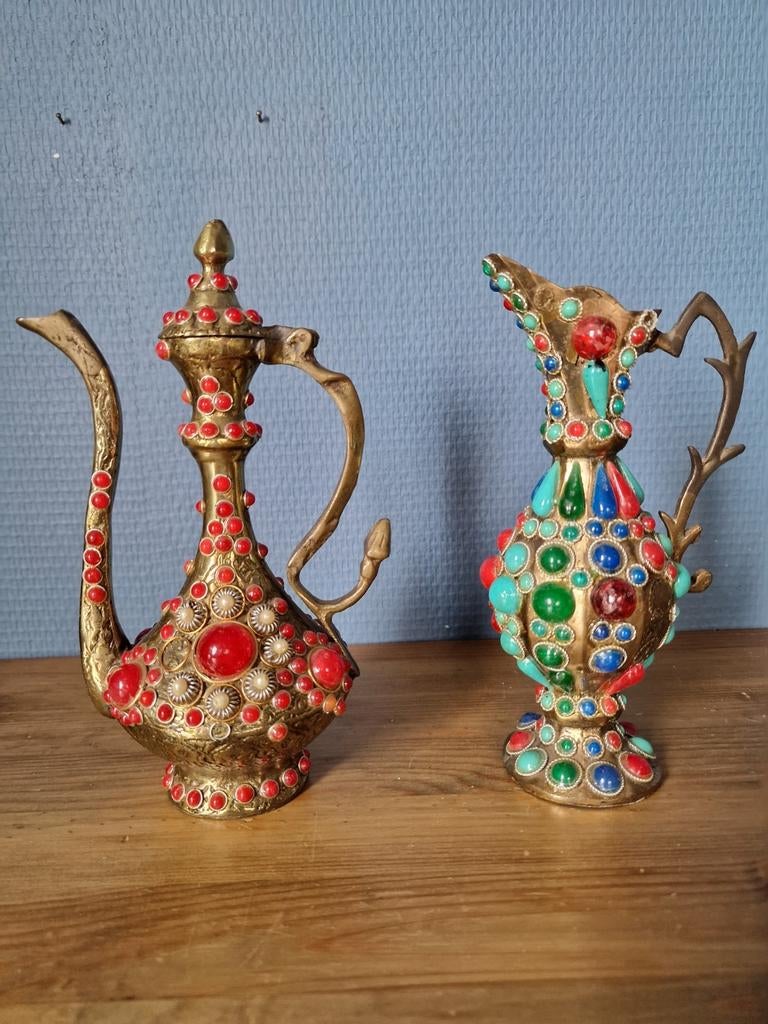 2 théières anciennes. Fait à la main. Trouvaille rare, Antiquités & Art, Enlèvement ou Envoi