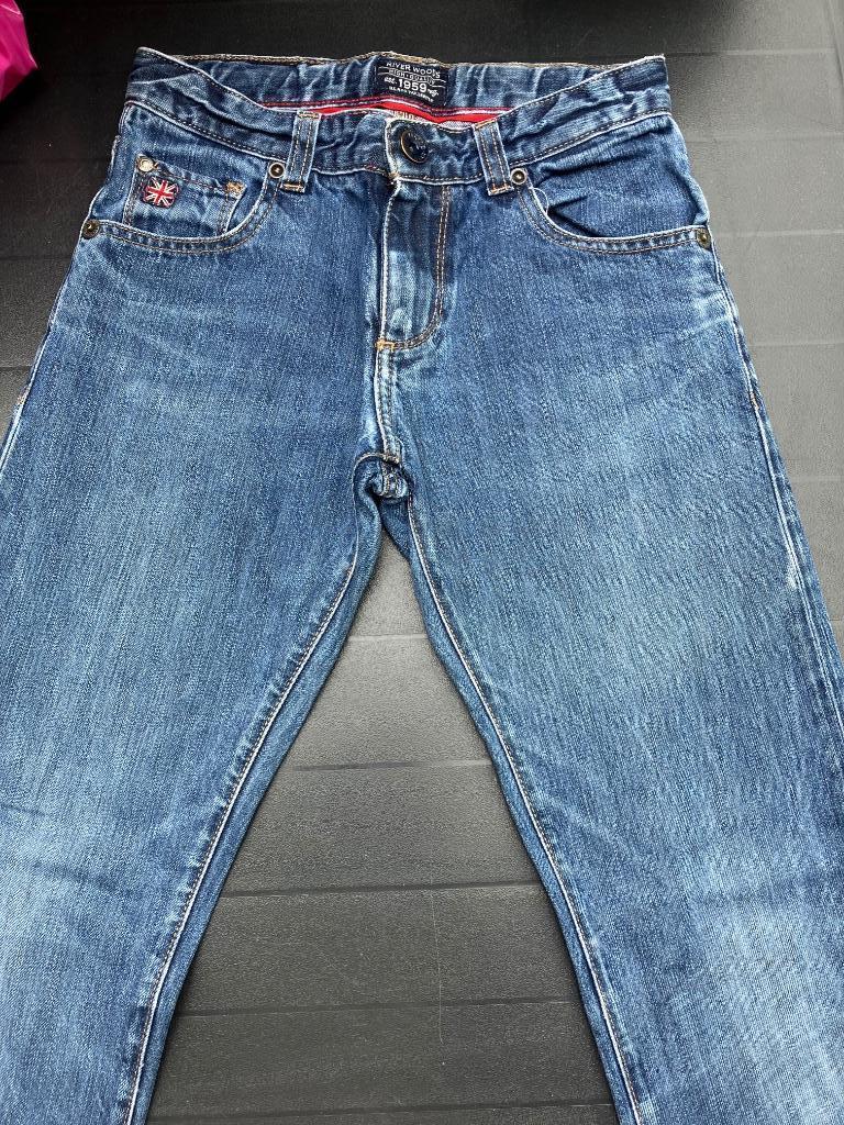 Jeansbroek River Woods 12j, Enfants & Bébés, Vêtements enfant | Taille 152, Pantalon, Garçon, River Woods, Enlèvement ou Envoi