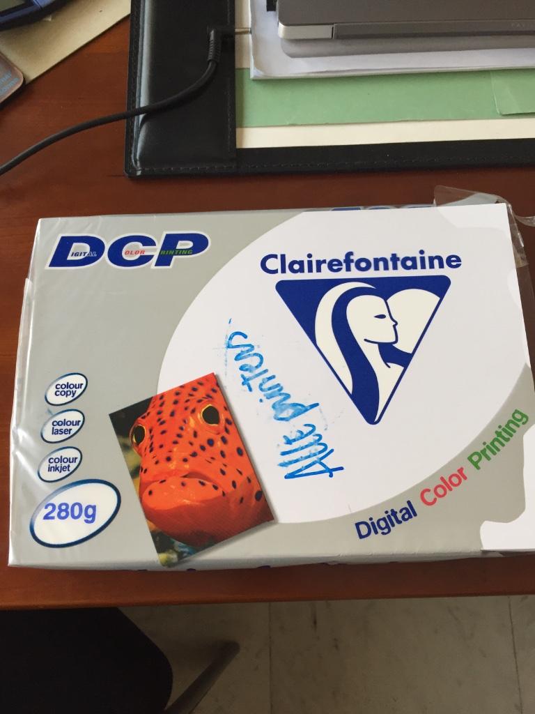 Foto papier, Ophalen, Nieuw