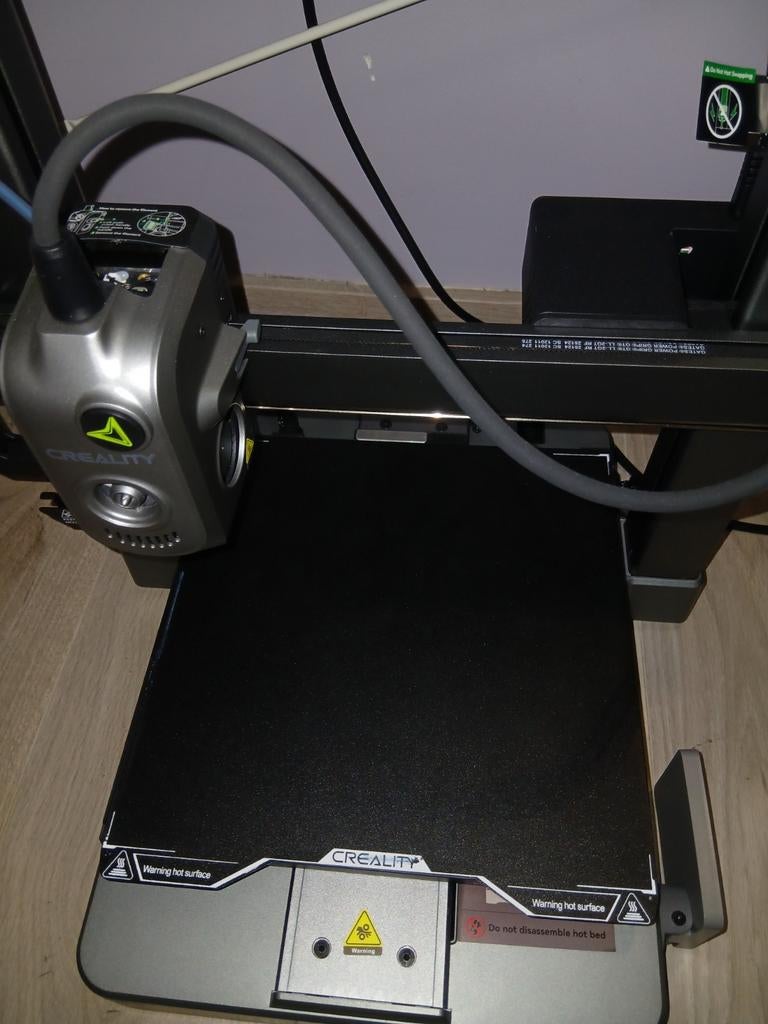 Imprimante 3d creality hi + hyper pla bleu 1kg, Envoi