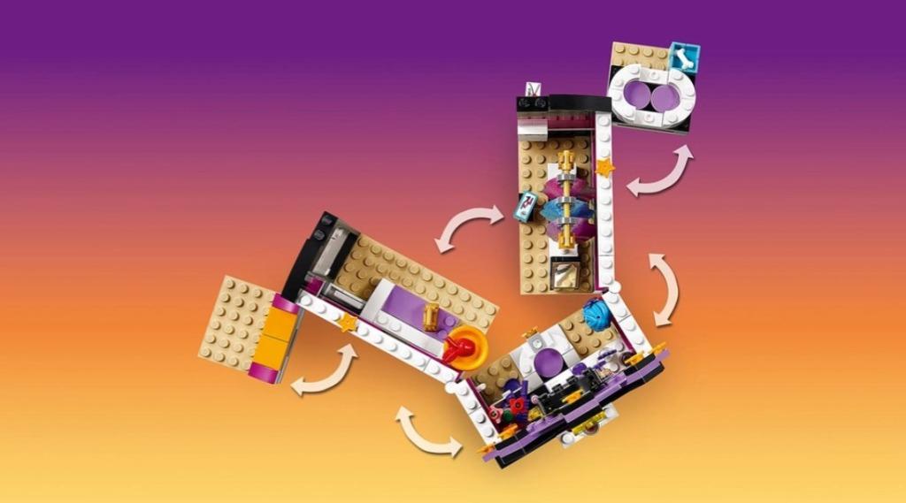 LEGO Friends 41104 loge de la chanteuse, Enlèvement ou Envoi, Comme neuf, Ensemble complet, Lego