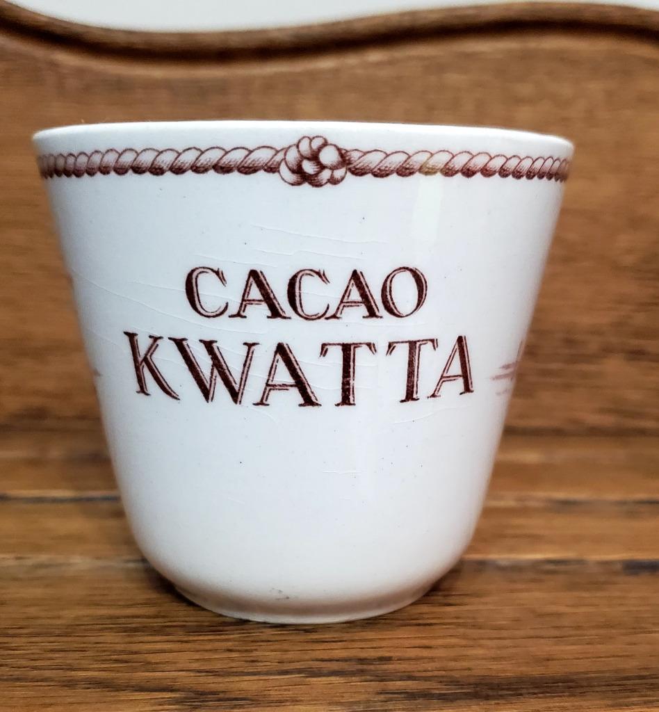 Tasse cacao et chocolat KWATTA., Enlèvement ou Envoi, Comme neuf