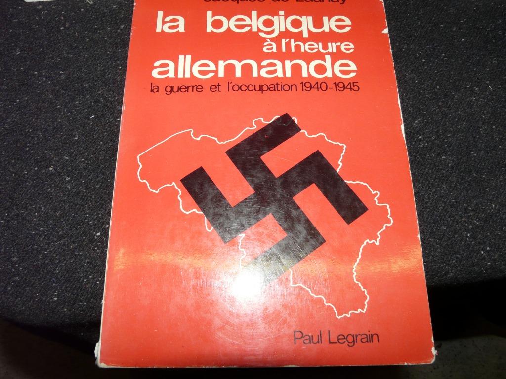 LA BELGIQUE L'HEURE ALLEMANDE, Envoi, Deuxième Guerre mondiale, Comme neuf, Autres sujets/thèmes