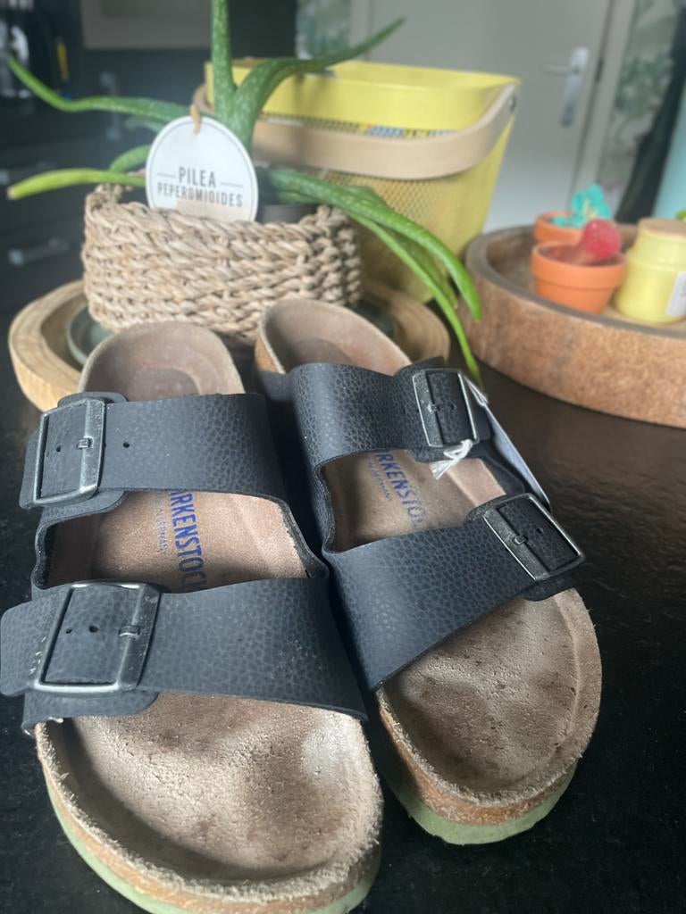 Birkenstock, Kleding | Heren, Ophalen, Zo goed als nieuw, Blauw, Slippers