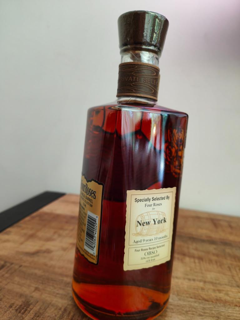 Four Roses Private Selection Barrel Strength OBSO, Bourbon, Verzamelen, Wijnen, Nieuw, Overige typen, Overige gebieden, Vol, Ophalen of Verzenden