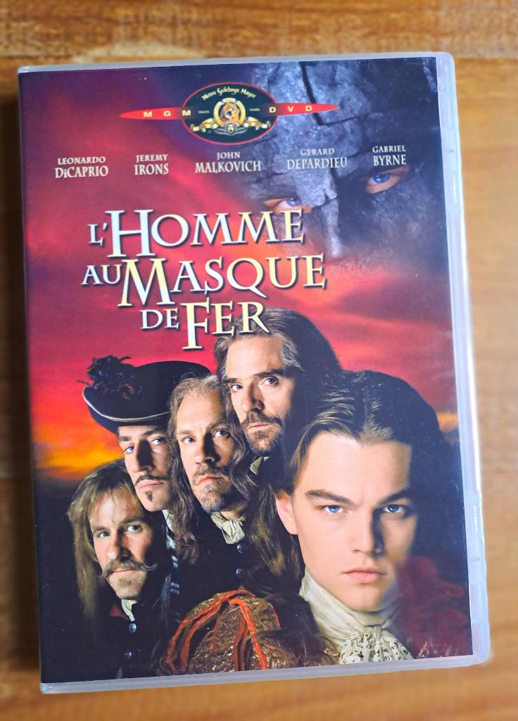L'homme au masque de fer - Leonardo DiCaprio - Jeremy Irons, Envoi, Utilisé