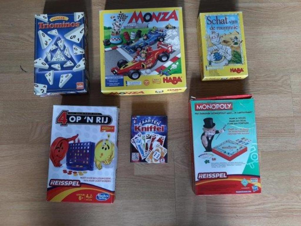 gezelschapsspel: Haba, reisversie,..., Trois ou quatre joueurs, Enlèvement ou Envoi, Comme neuf, Jeu de voyage