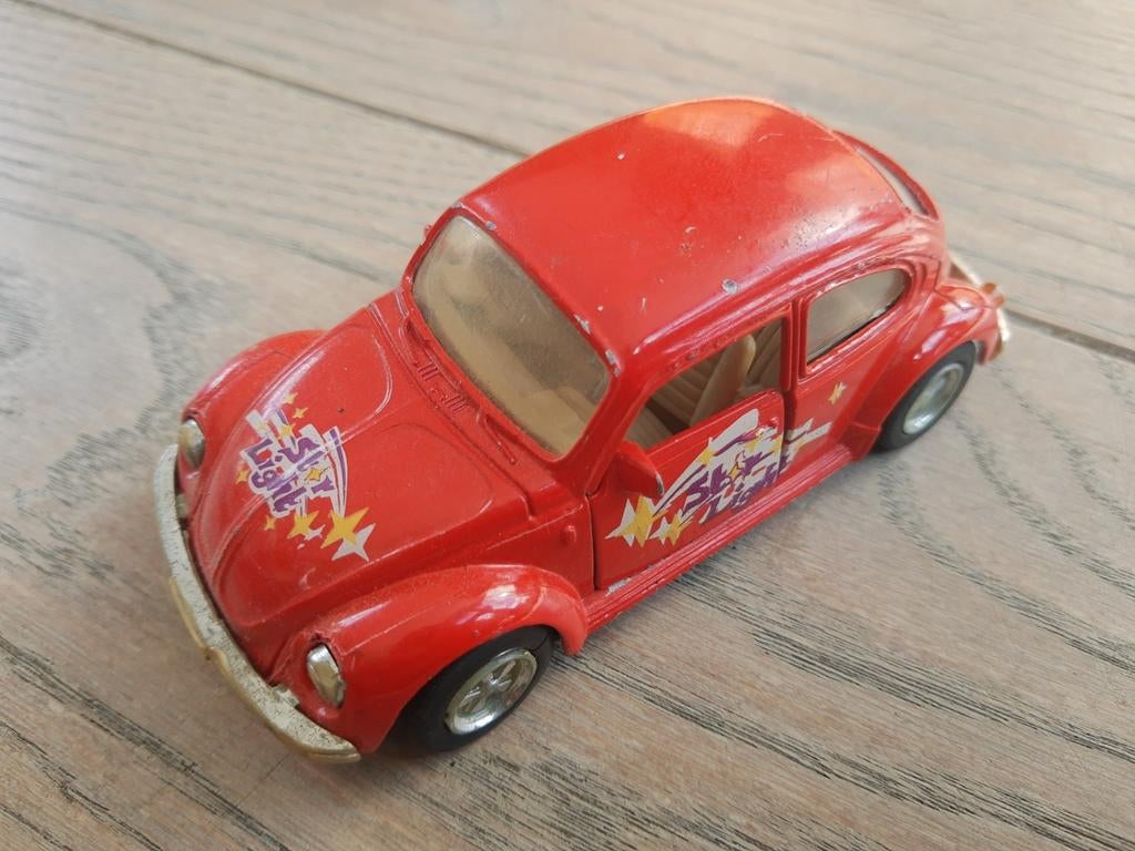 Metalen Volkswagen 'kever' - schaalmodel, Antiek en Kunst, Antiek | Speelgoed, Ophalen of Verzenden