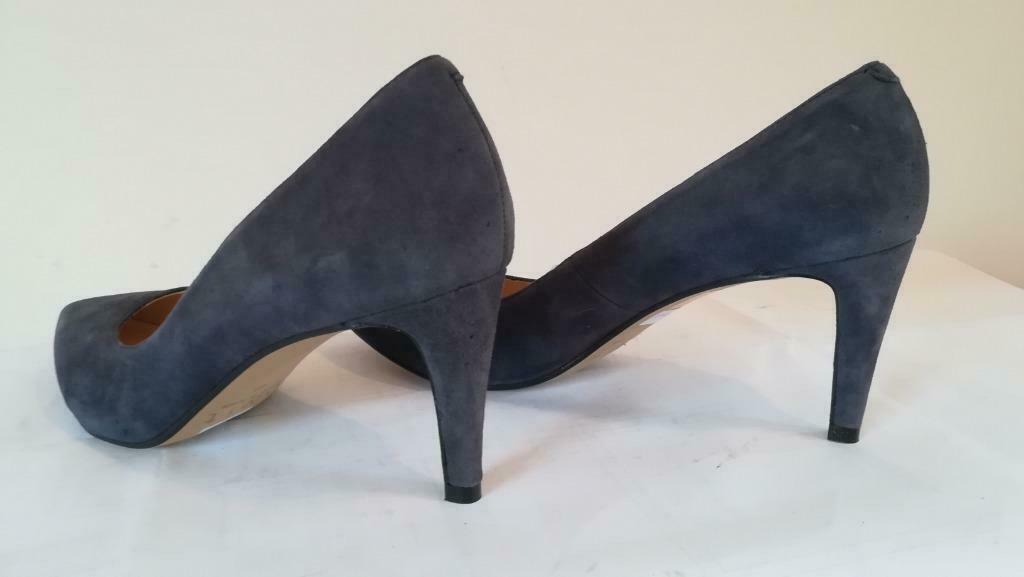 809A* EXIT superbes escarpins bleus tout cuir (41), Neuf, Escarpins, Bleu, Envoi