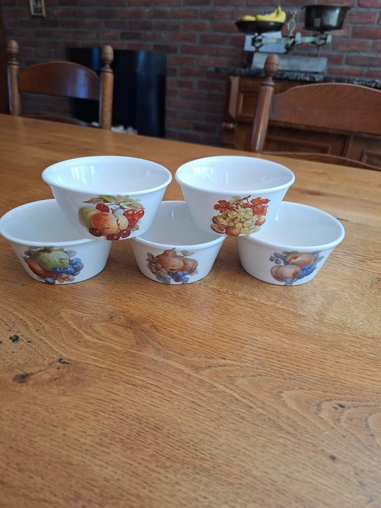 Boch La Louviere.  Antieke kommetjes., Antiek en Kunst, Ophalen