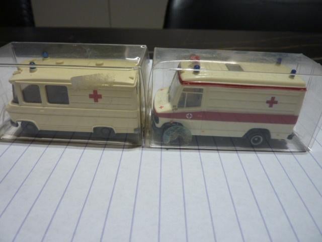 HO, Wiking & Herpa ambulances, Overige merken, Gelijkstroom of Wisselstroom, Overige typen, Ophalen of Verzenden