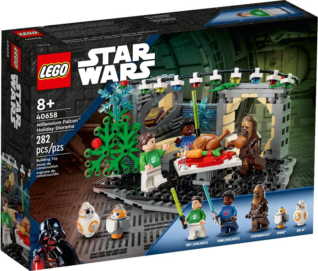40658 LEGO Star Wars Millennium Falcon Holiday Diorama, Ophalen, Nieuw, Complete set, Lego