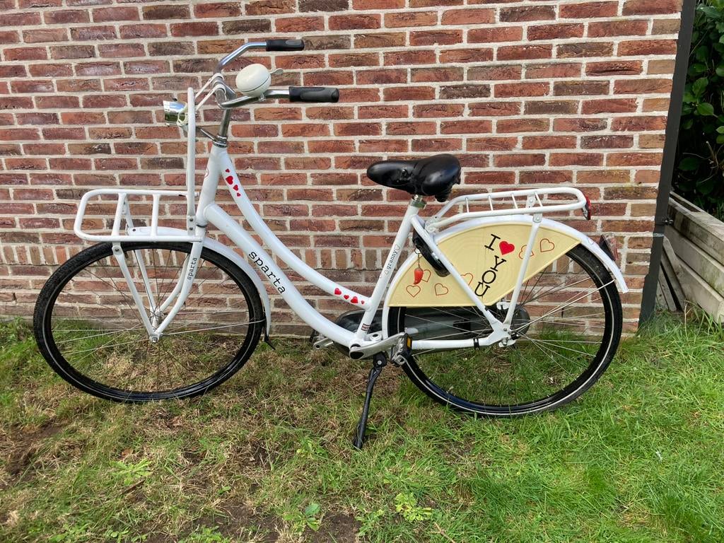 Damesfiets sparta, Ophalen, Sparta
