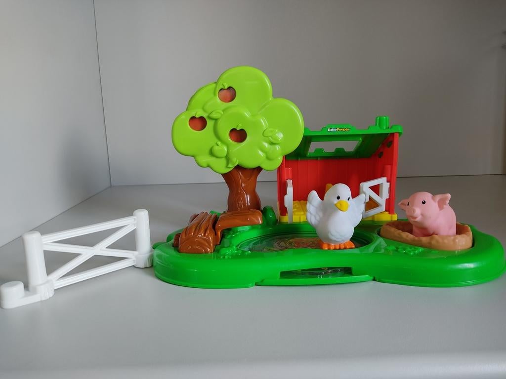 Little People vijver en varkensstal, Kinderen en Baby's, Ophalen of Verzenden, Zo goed als nieuw