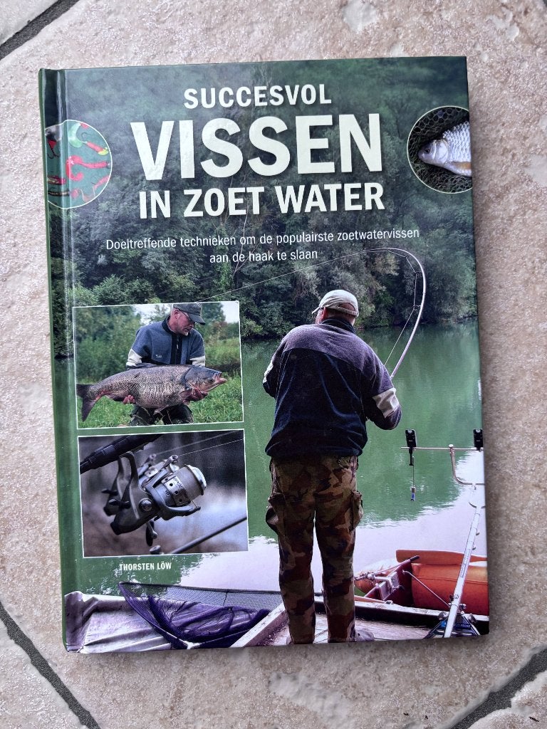 Boek "Succesvol vissen in zoet water", Ophalen of Verzenden, Zo goed als nieuw, Boek of Tijdschrift