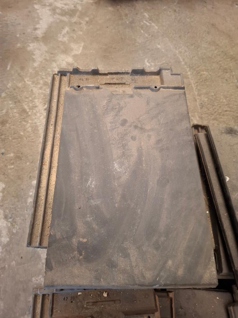 Koramic nueva zwarte tegels, Ophalen, Steen of Klei, Zwart, Zo goed als nieuw