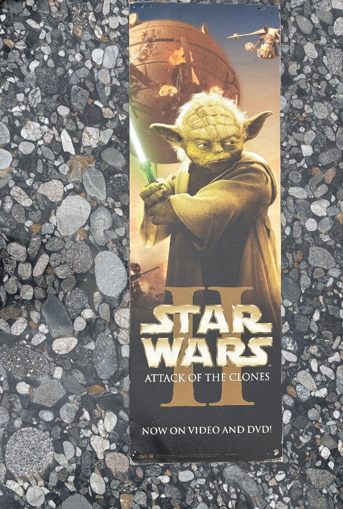 Unieke Star Wars Attack of the Clones Winkeldisplay, Ophalen of Verzenden, Gebruikt