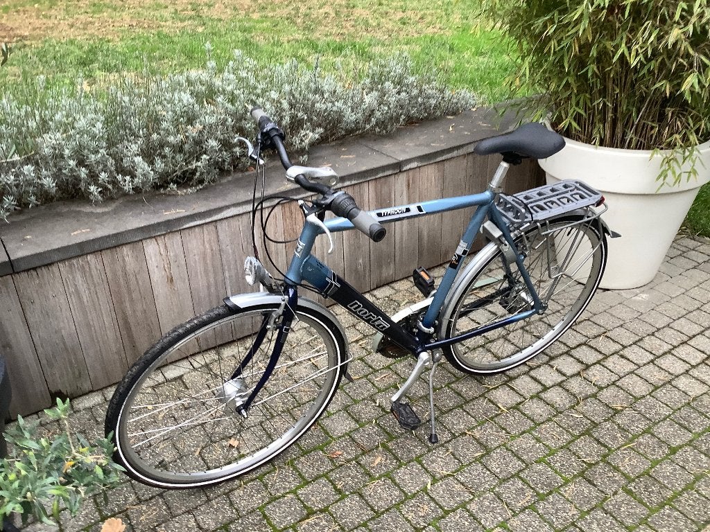 Topstaat herenfiets Norta Typhoon grote kader mt 61, Fietsen en Brommers, Velgrem, Versnellingen, Zo goed als nieuw, 61 tot 65 cm