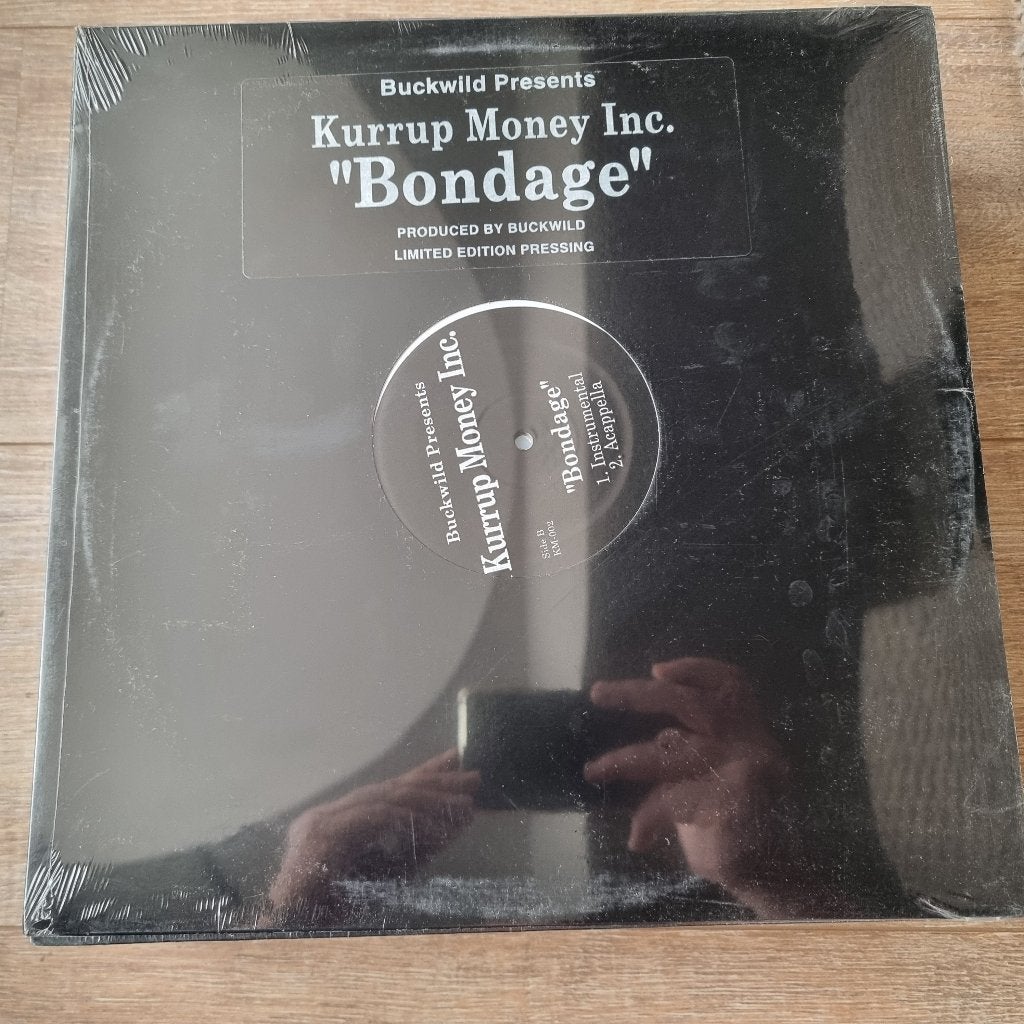 12" Kurrupt Money, Inc. – Bondage, CD & DVD, Vinyles Singles, Enlèvement ou Envoi, Neuf, dans son emballage, 12 pouces, Hip-hop et Rap