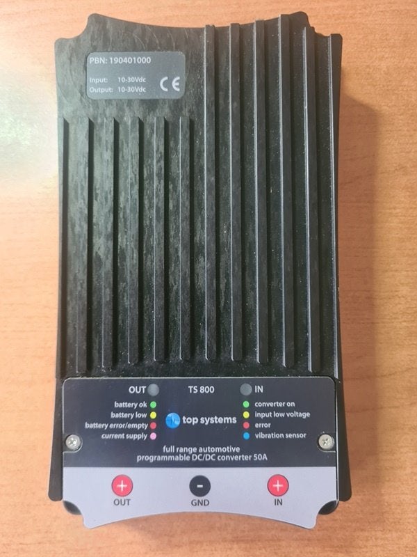 TS 800 C-50 acculader, Buck-Boost DC/DC, nw. model, Auto-onderdelen, Accu's en Toebehoren, Ophalen, Gebruikt