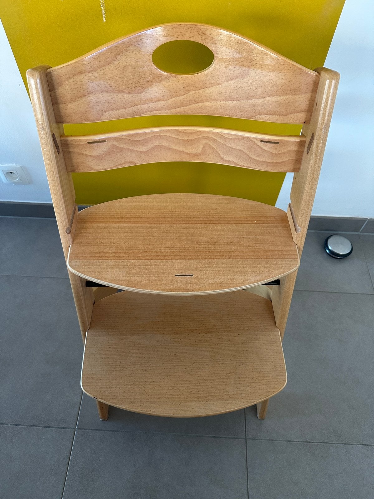Babygo Family Naturel Meegroei Kinderstoel + 2x kussenset, Kinderen en Baby's, Ophalen, Zo goed als nieuw, Meegroeistoel