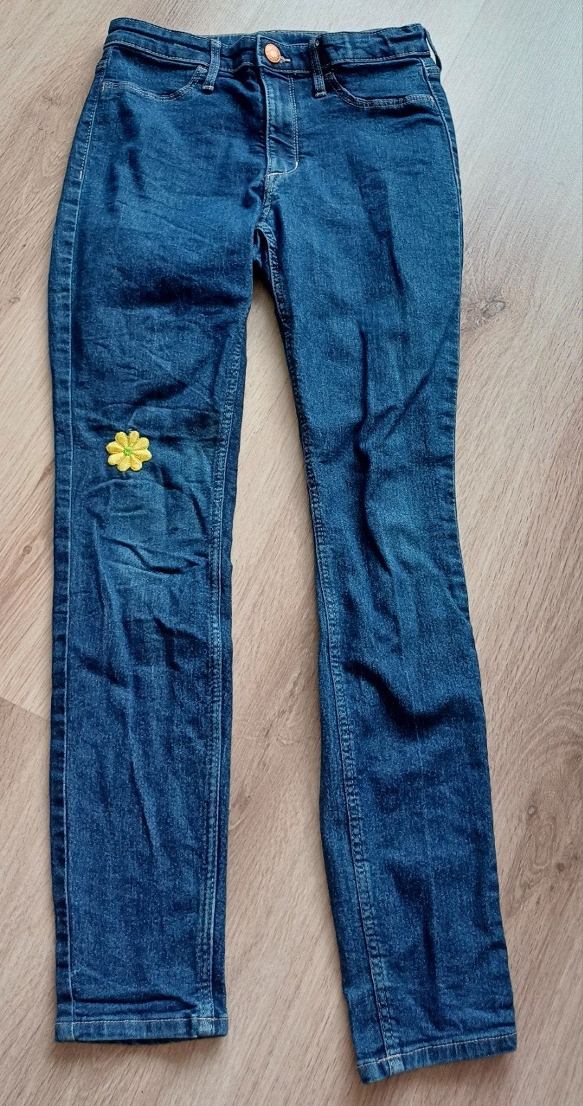 Jean Skinny, fille 10-11ans, Pantalon, Enlèvement ou Envoi, H&M, Utilisé