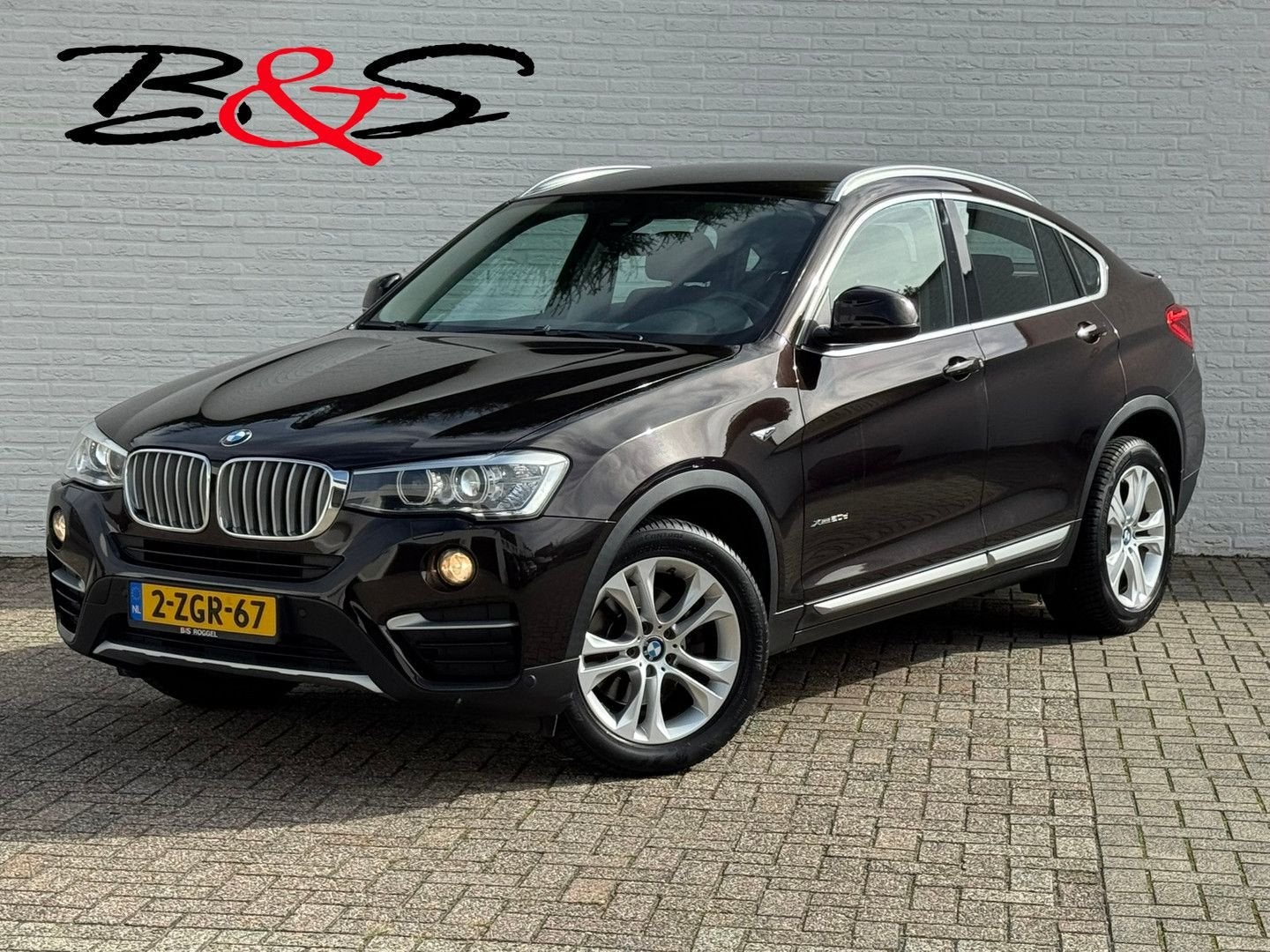 BMW X4 XDrive20d High Executive Automaat Navi Leder Cruise S, Auto's, Automaat, Bruin, SUV of Terreinwagen, Te koop