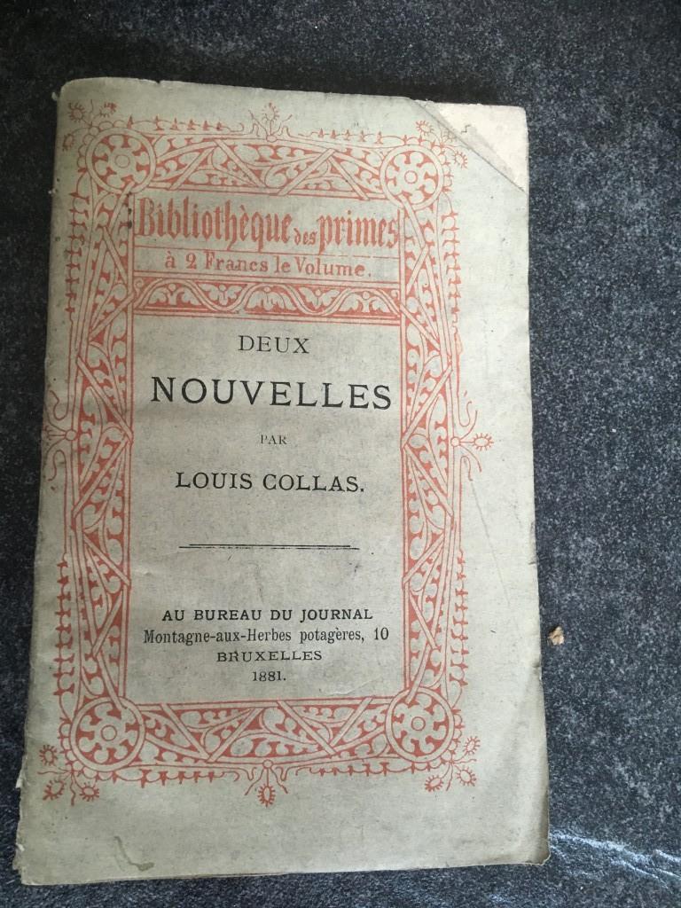 Louis Collas – 1881 – le chateau de mondable et l aveugle, Ophalen of Verzenden