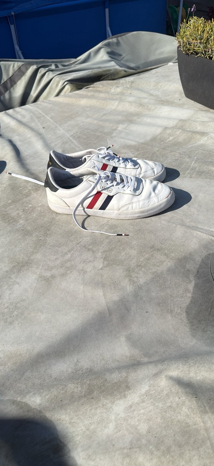 Chaussures Ralph Lauren, Kleding | Heren, Schoenen, Ophalen, Gedragen, Sneakers