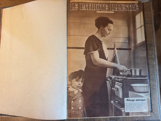 Le Patriote Illustré 1947 relié, Verzamelen, Ophalen, 1940 tot 1960, Tijdschrift