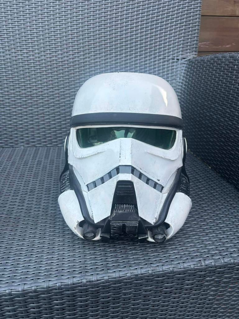 Han solo starwars patrool trooper helmet 1:1, Verzamelen, Star Wars, Ophalen, Zo goed als nieuw