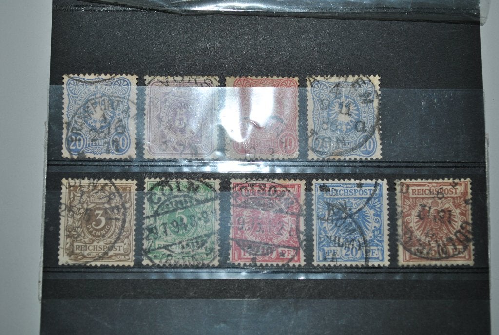 Allemagne/Reich 1875/89 Oblitérés, Enlèvement ou Envoi, Affranchi