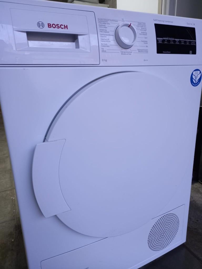 Sèche linge bosch 8kg A +++, Electroménager, Sèche-linge, Enlèvement, Comme neuf, Chargeur frontal