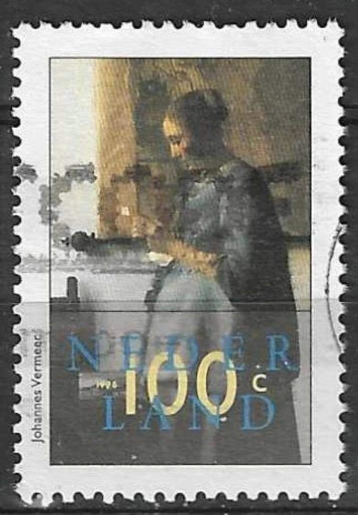 Nederland 1996 - Yvert 1529 - Johannes Vermeer (ST), Verzenden, Gestempeld