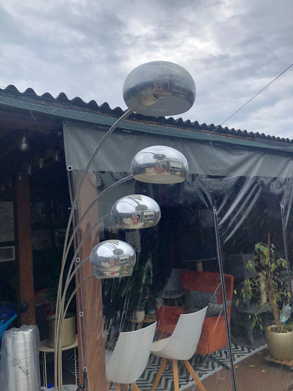 Lampe à arc élégante, Maison & Meubles, Lampes | Lampadaires, Comme neuf, Enlèvement