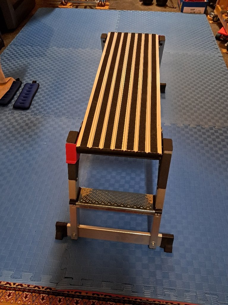 Escabeau, Bricolage & Construction, Échelles & Escaliers, Enlèvement, Neuf, Pliable ou rétractable/escamotable