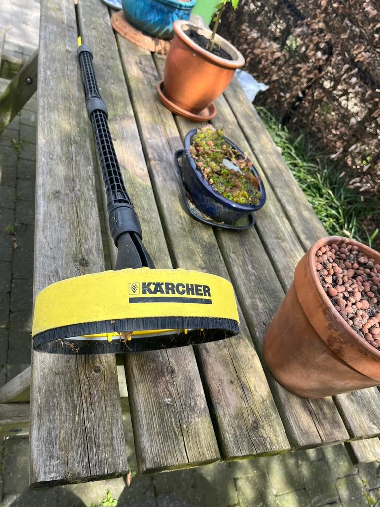 Terrasreiniger Kärcher, Tuin en Terras, Hogedrukreinigers, Ophalen, Zo goed als nieuw