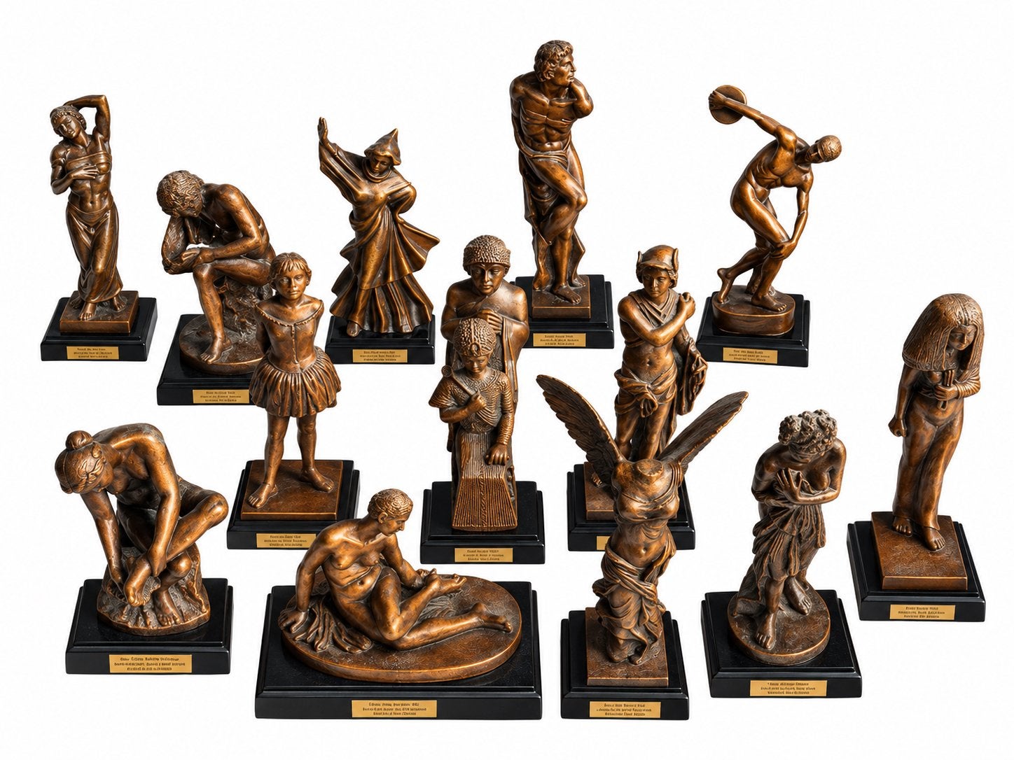 Bronzen beeldjes, Antiek en Kunst, Ophalen of Verzenden