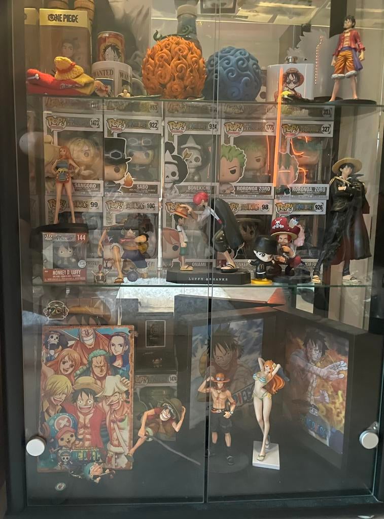 One piece collectie, Collections, Machines | Flipper (jeu), Comme neuf, Enlèvement ou Envoi
