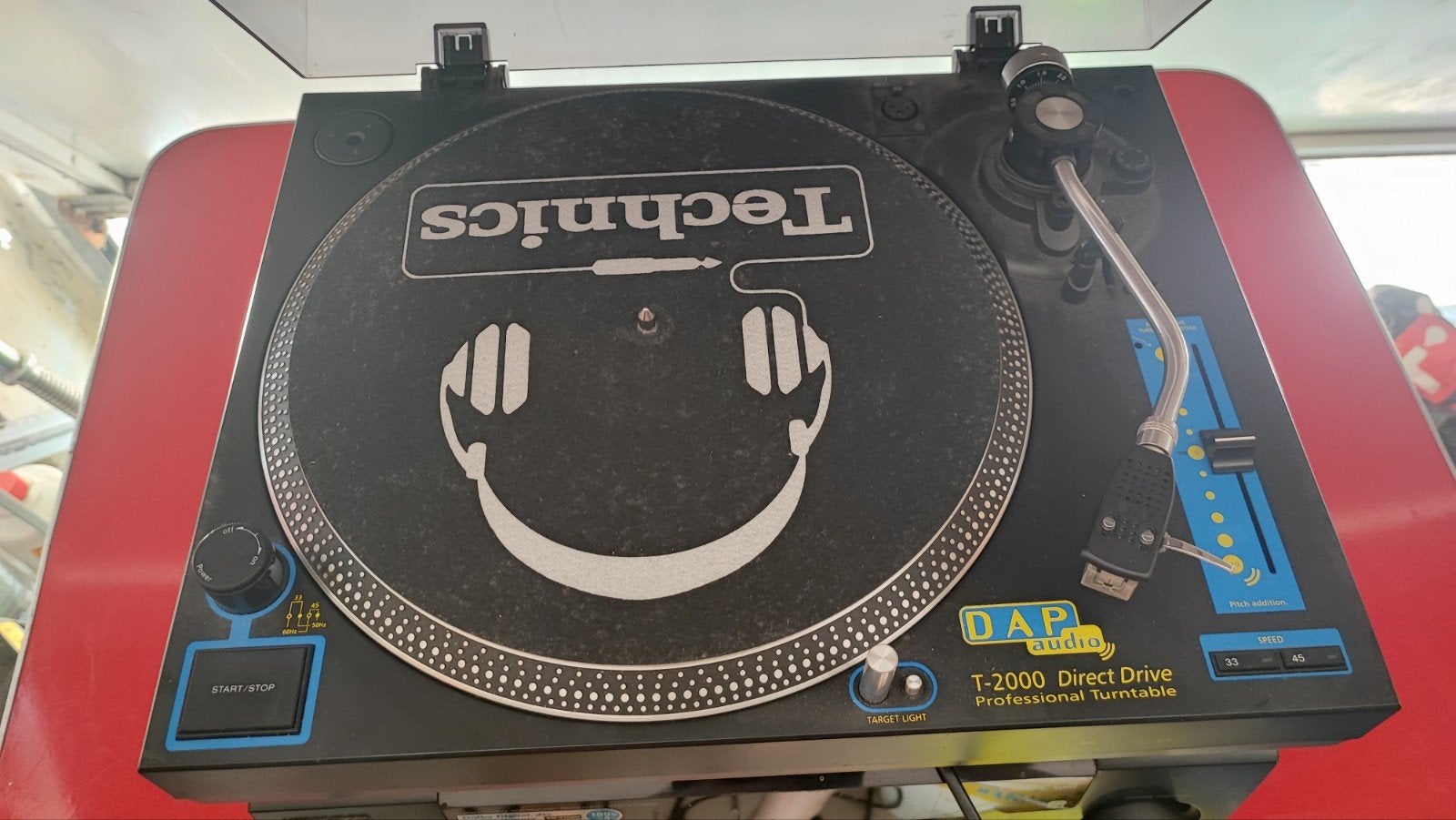 Tourne-disque, Enlèvement