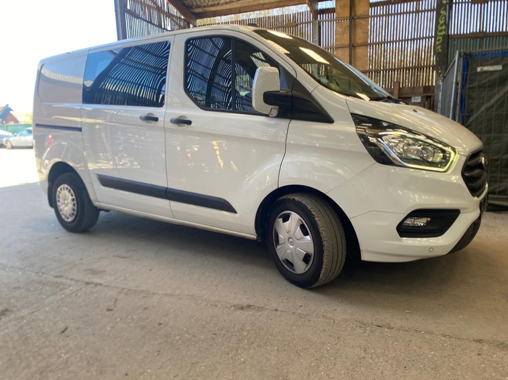 Cabine doublée personnalisée du Ford Transit, Autos, Euro 6, Entreprise, 3 places, Boîte manuelle