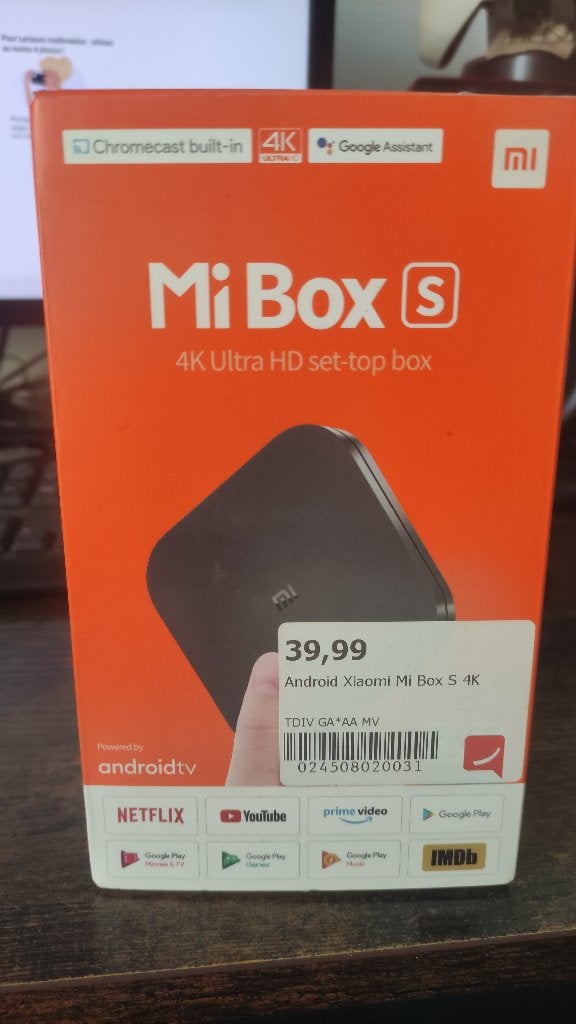 MIBox S - Android Xiaomo MI Box s4k, Enlèvement, Comme neuf, HDMI
